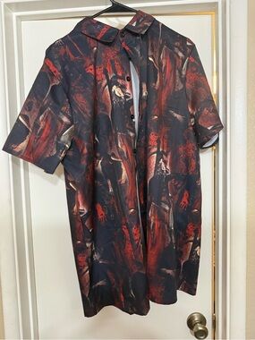 Official Slayer Reign in Blood button up shirt mens size Large